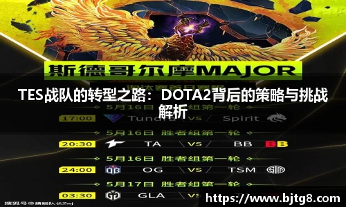 TES战队的转型之路：DOTA2背后的策略与挑战解析